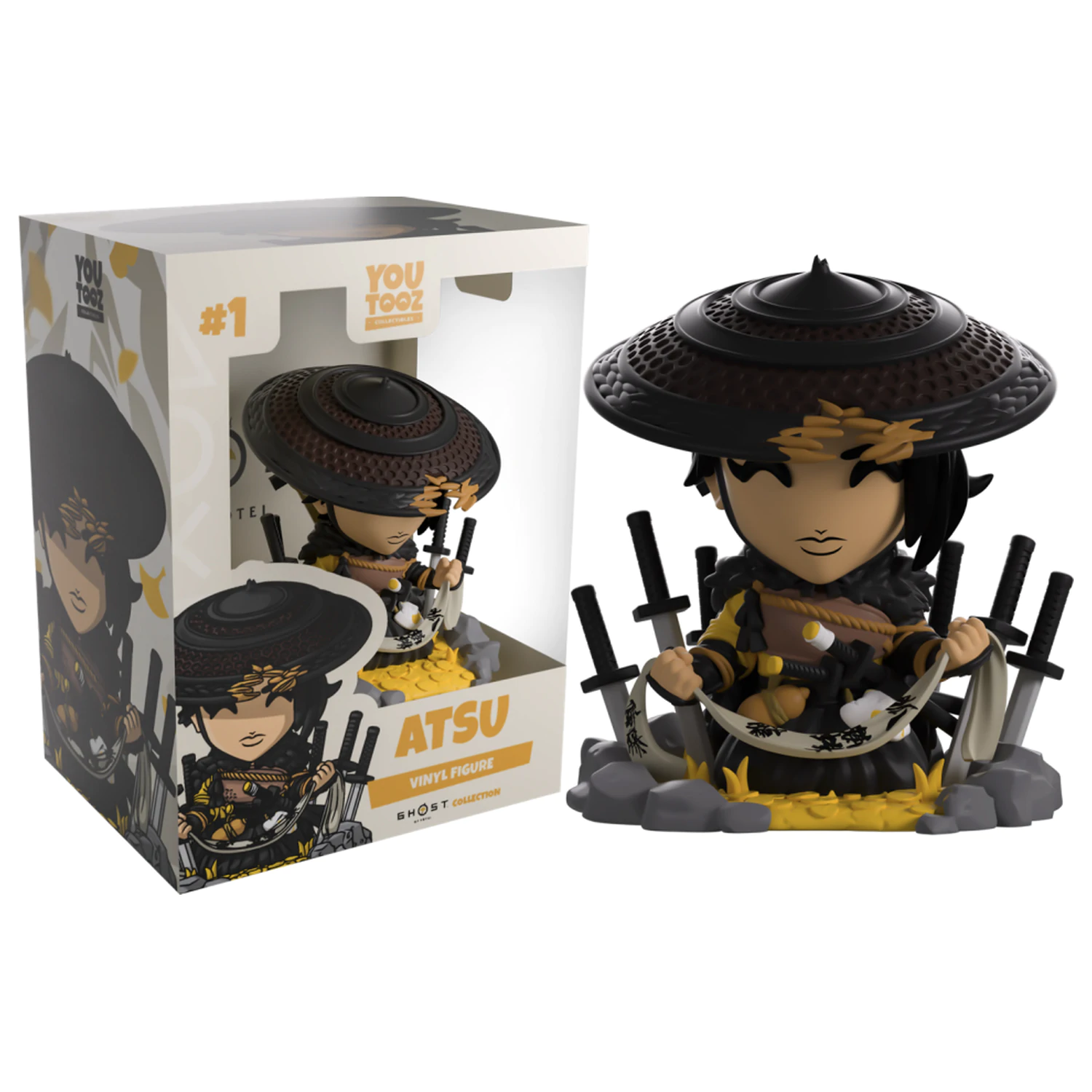 Ghost of Yōtei Atsu Figure Youtooz 9.4cm product photo