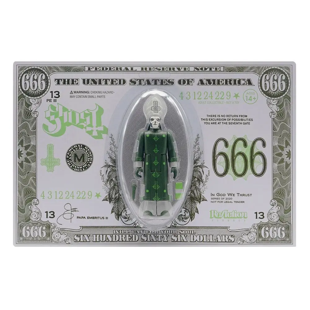 Ghost ReAction Action Figure Papa Emeritus III (Mummy Dust) 10 cm product photo