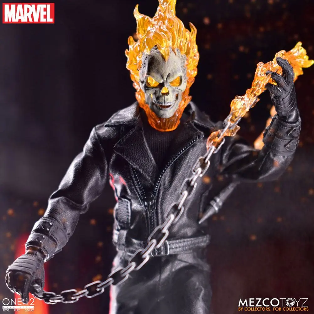 Ghost Rider Action Figure & Vehicle with Sound & Light Up 1/12 Ghost Rider & Hell Cycle termékfotó