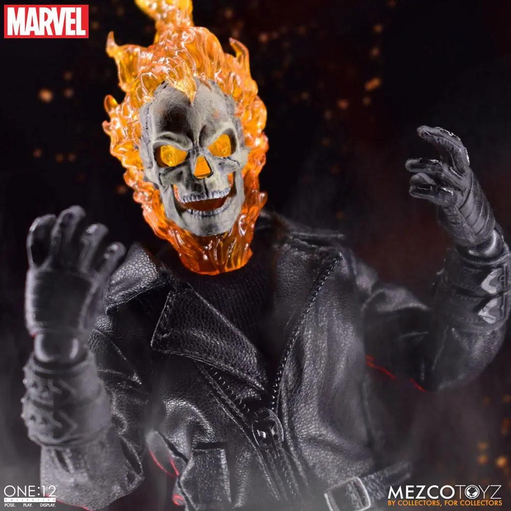 Ghost Rider Action Figure & Vehicle with Sound & Light Up 1/12 Ghost Rider & Hell Cycle termékfotó