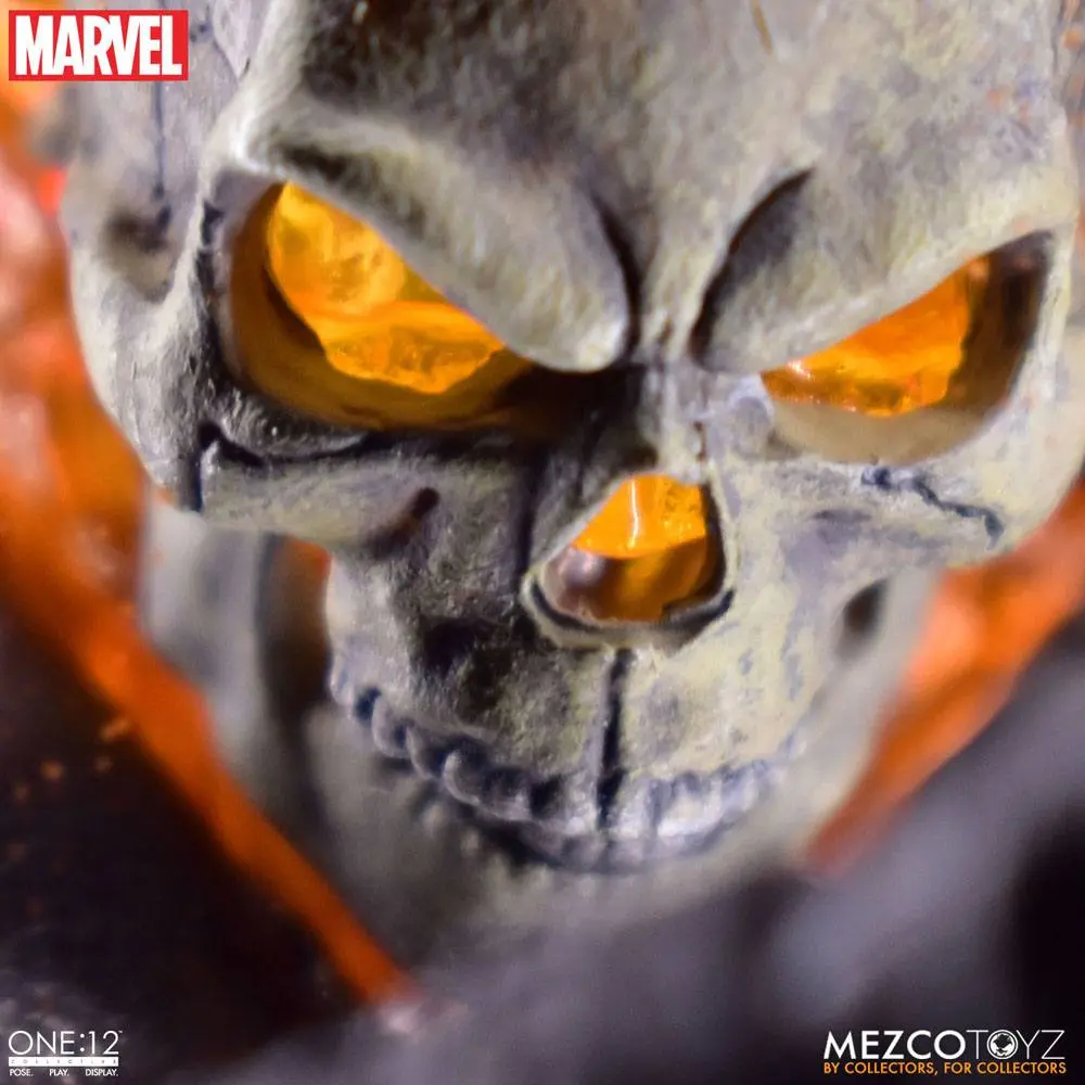 Ghost Rider Action Figure & Vehicle with Sound & Light Up 1/12 Ghost Rider & Hell Cycle termékfotó