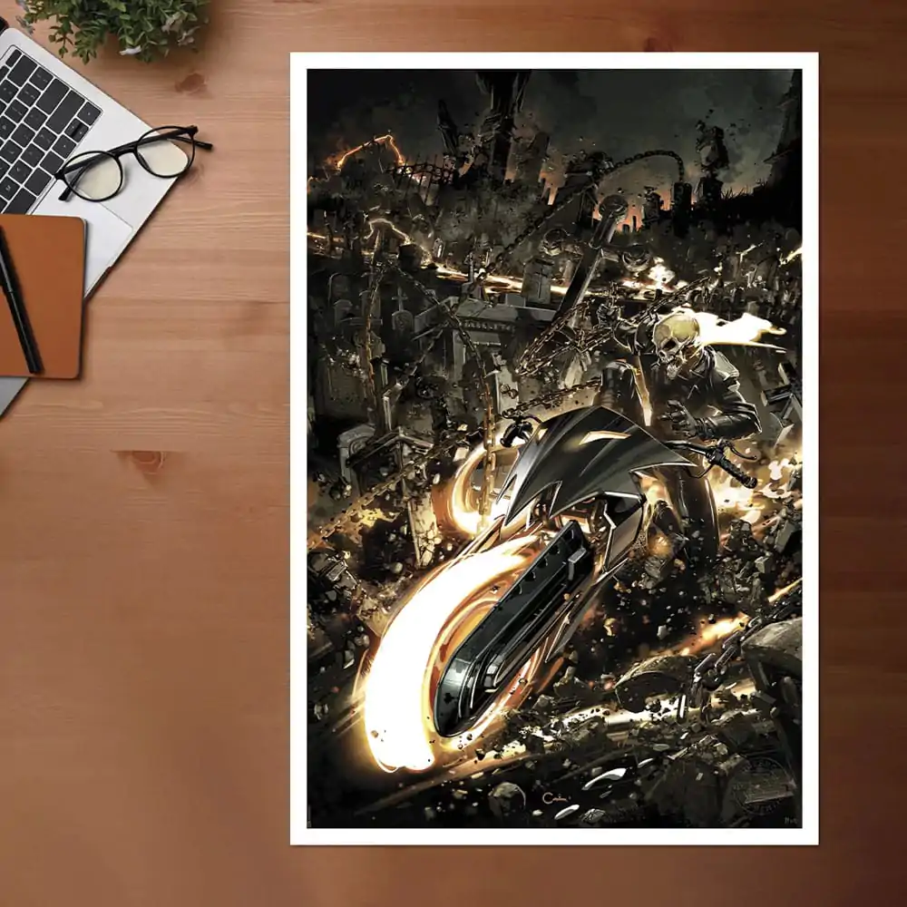 Ghost Rider Art Print 41 x 61 cm - unframed product photo