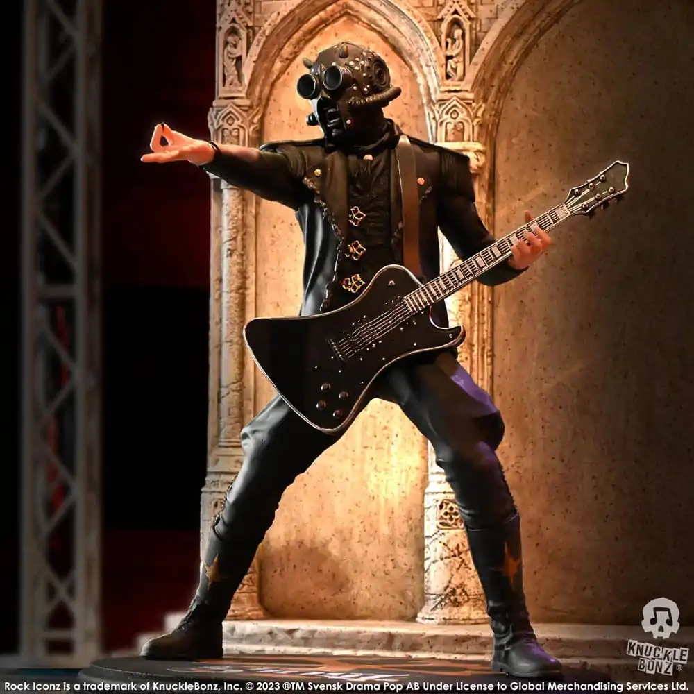 Ghost Rock Iconz Statue 1/9 Nameless Ghoul II (Black Guitar) 22 cm product photo