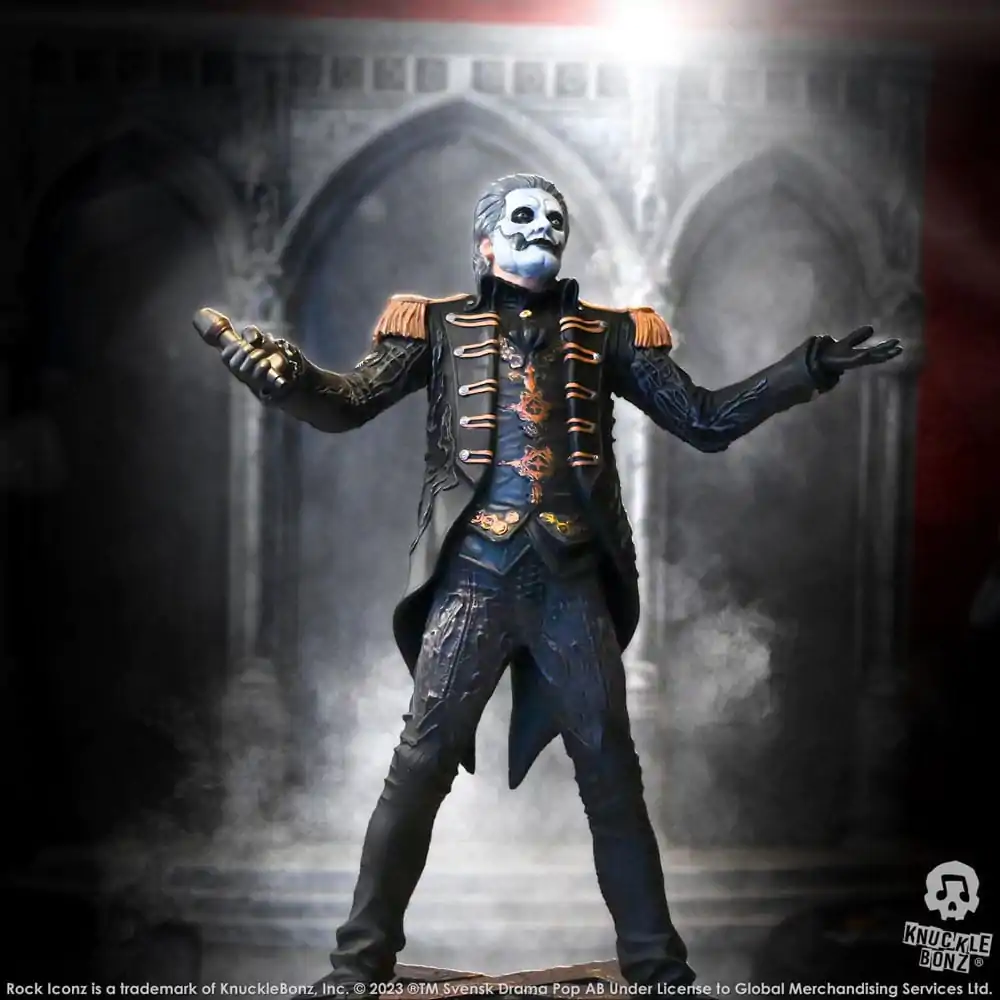 Ghost Rock Iconz Statue 1/9 Papa Emeritus IV (Military Jacket) 22 cm product photo