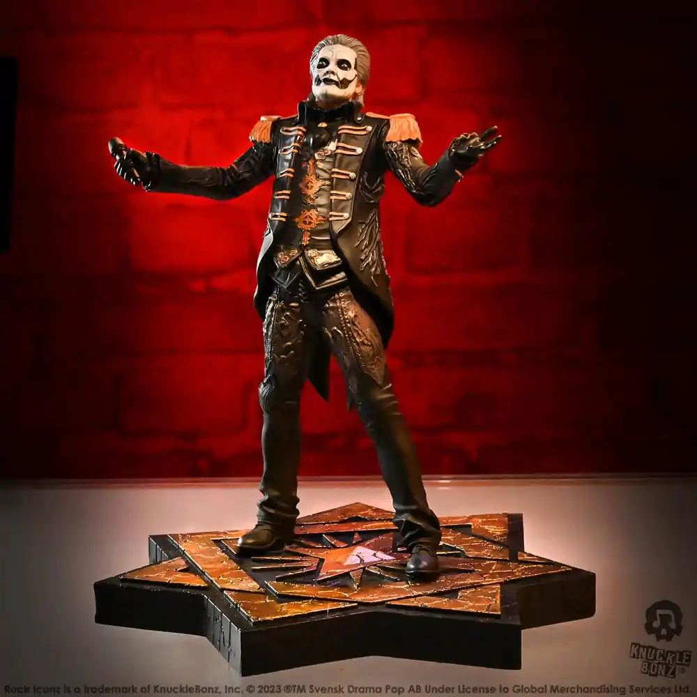 Ghost Rock Iconz Statue 1/9 Papa Emeritus IV (Military Jacket) 22 cm product photo