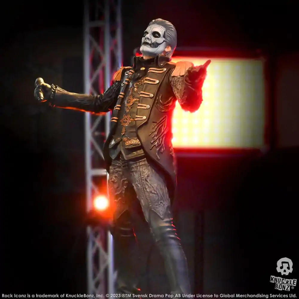 Ghost Rock Iconz Statue 1/9 Papa Emeritus IV (Military Jacket) 22 cm product photo