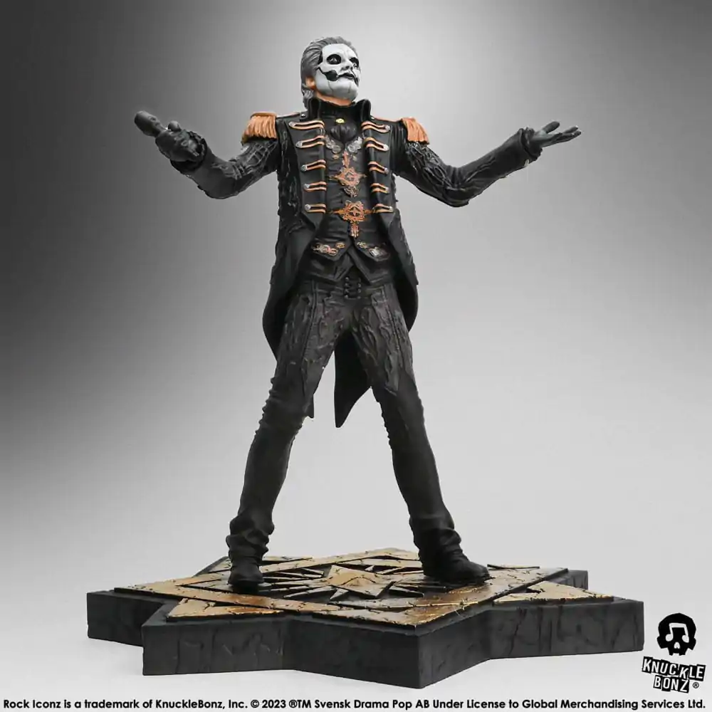 Ghost Rock Iconz Statue 1/9 Papa Emeritus IV (Military Jacket) 22 cm product photo