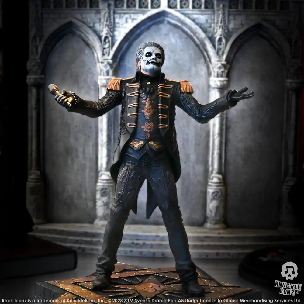 Ghost Rock Iconz Statue 1/9 Papa Emeritus IV (Military Jacket) 22 cm product photo