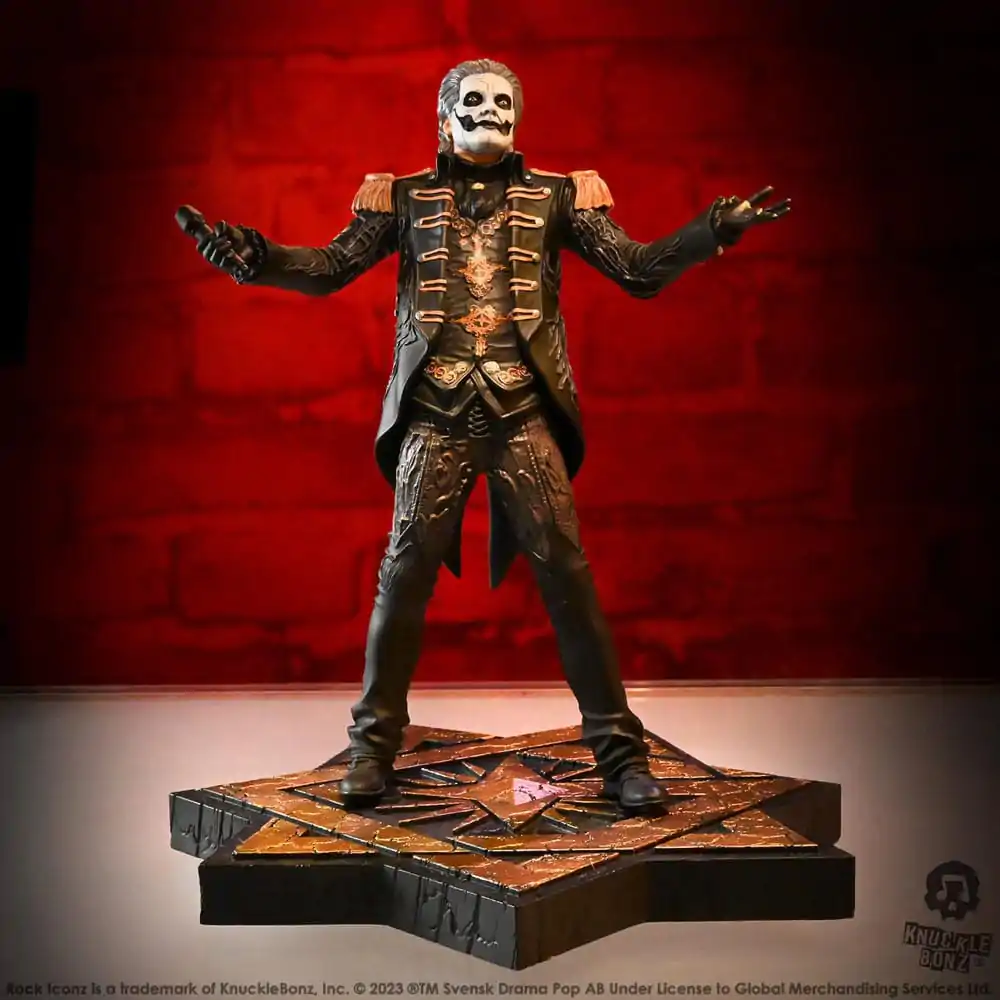 Ghost Rock Iconz Statue 1/9 Papa Emeritus IV (Military Jacket) 22 cm product photo