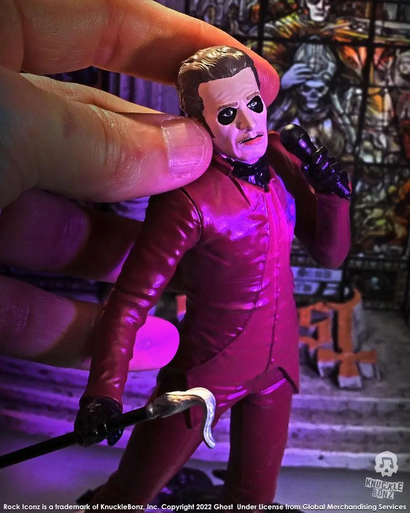 Ghost Rock Iconz Statue Cardinal Copia Red Tuxedo (Variant) 22 cm product photo