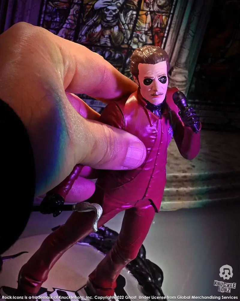 Ghost Rock Iconz Statue Cardinal Copia Red Tuxedo (Variant) 22 cm product photo