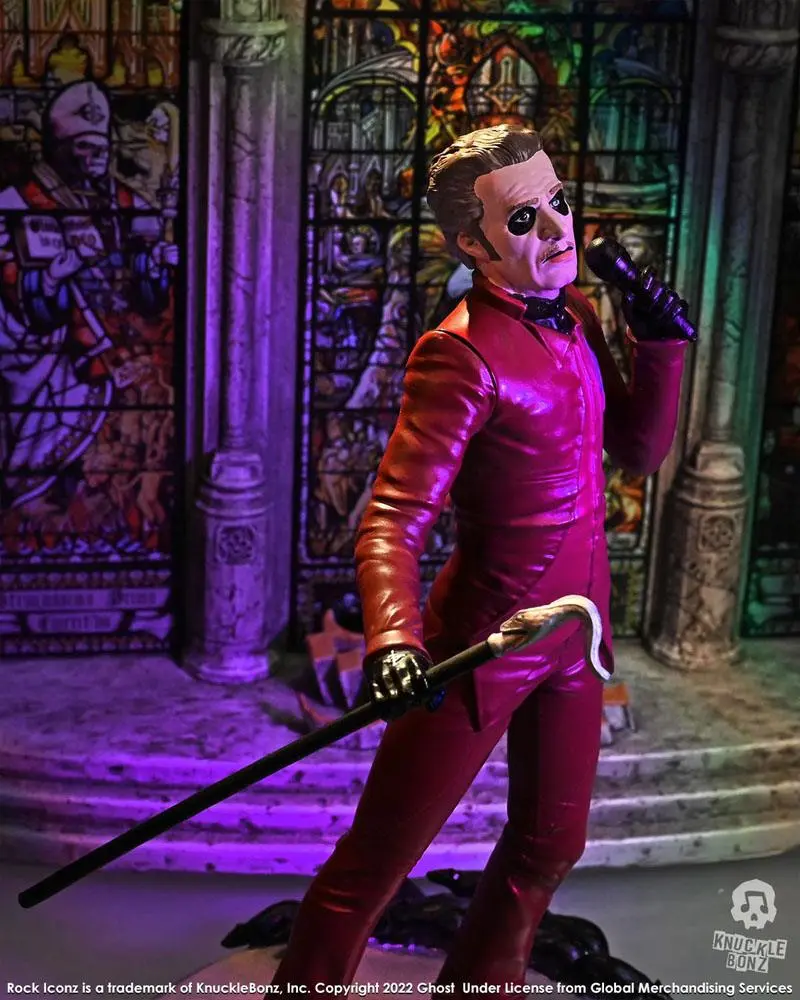 Ghost Rock Iconz Statue Cardinal Copia Red Tuxedo (Variant) 22 cm product photo