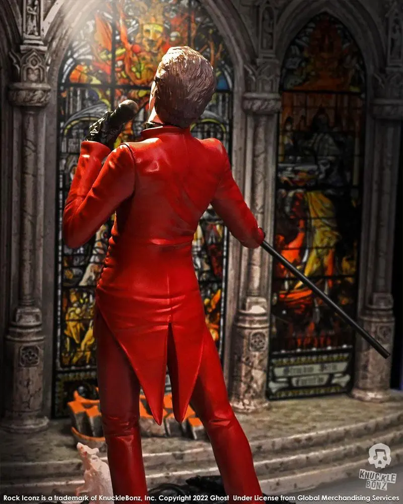 Ghost Rock Iconz Statue Cardinal Copia Red Tuxedo (Variant) 22 cm product photo
