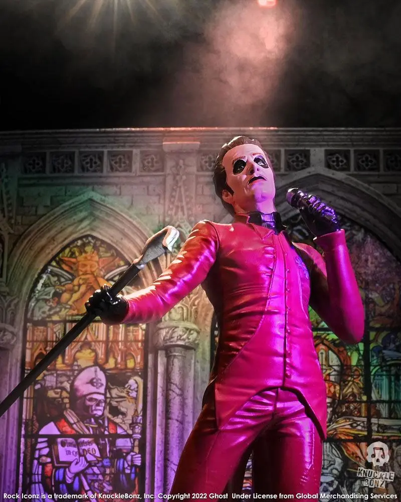 Ghost Rock Iconz Statue Cardinal Copia Red Tuxedo (Variant) 22 cm product photo