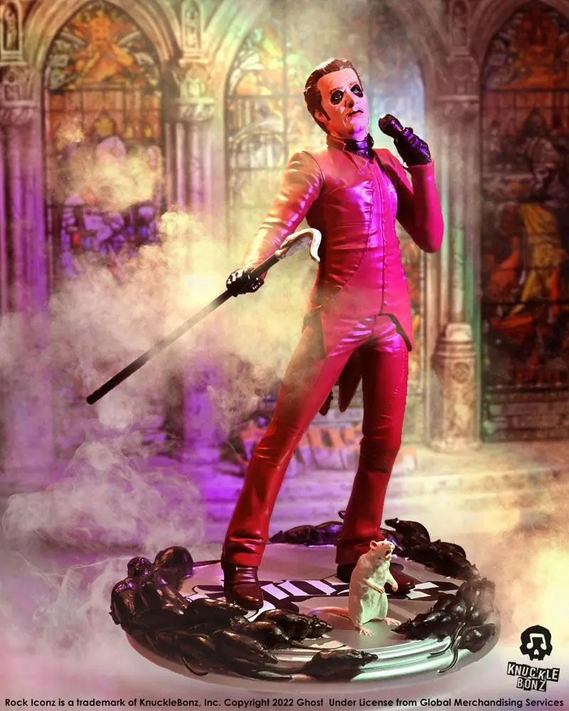 Ghost Rock Iconz Statue Cardinal Copia Red Tuxedo (Variant) 22 cm product photo