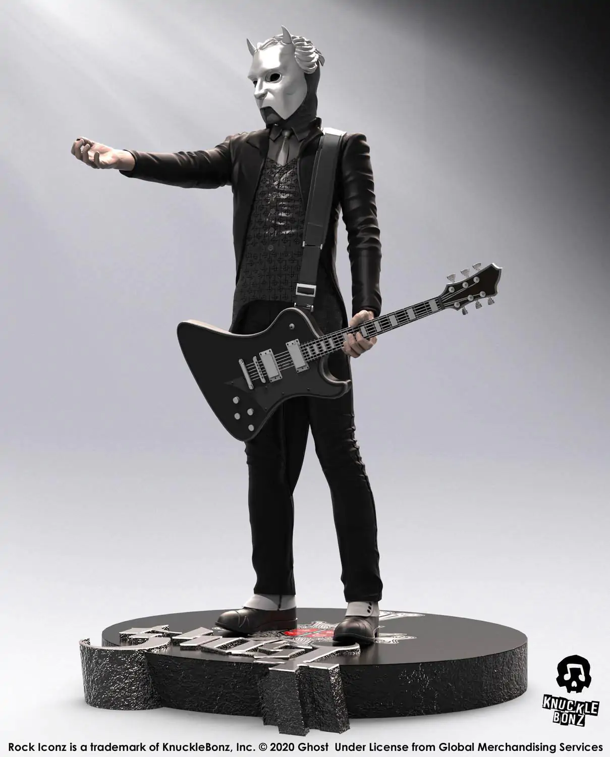 Ghost Rock Iconz Statue Nameless Ghoul (Black Guitar) Limited Edition 22 cm termékfotó