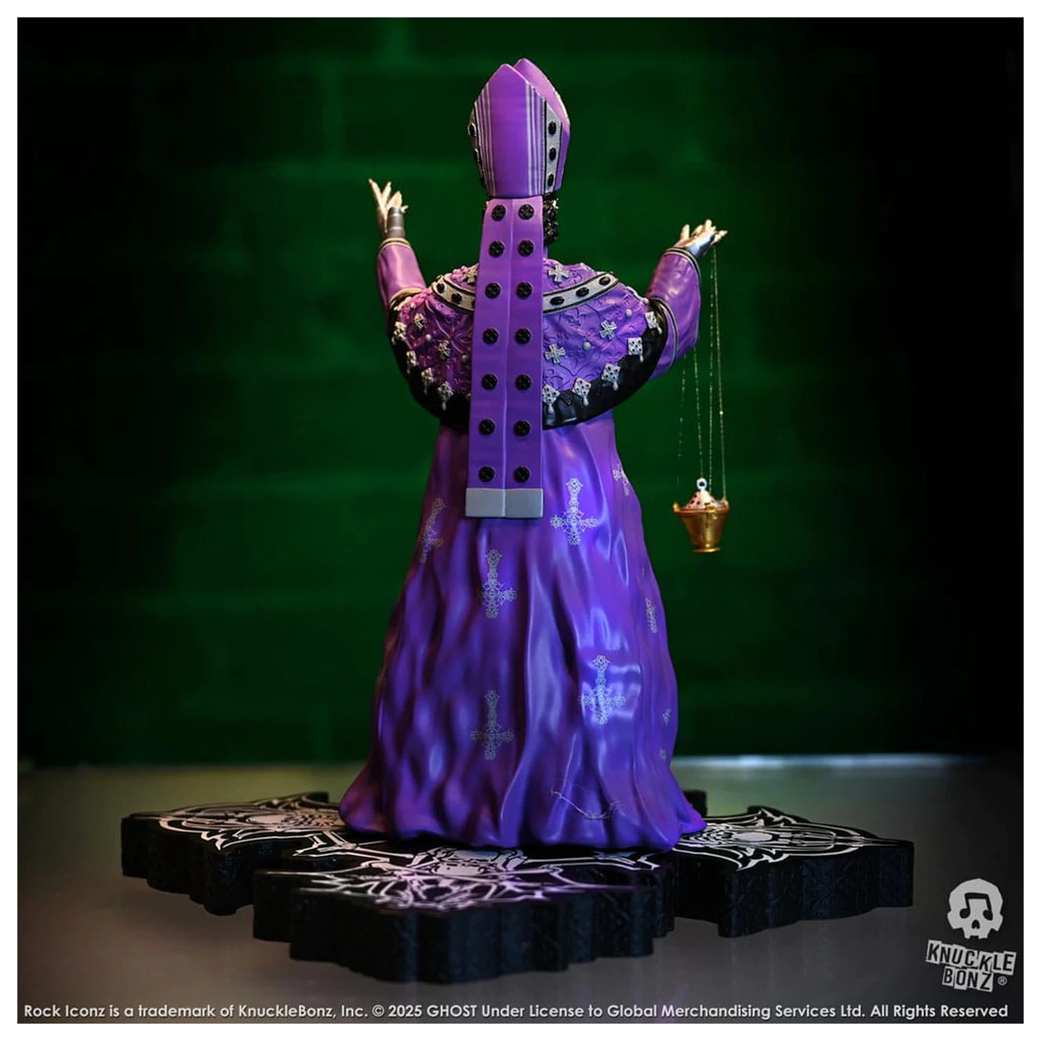 Ghost Rock Iconz Statue Papa V Perpetua Purple Robes 22 cm product photo