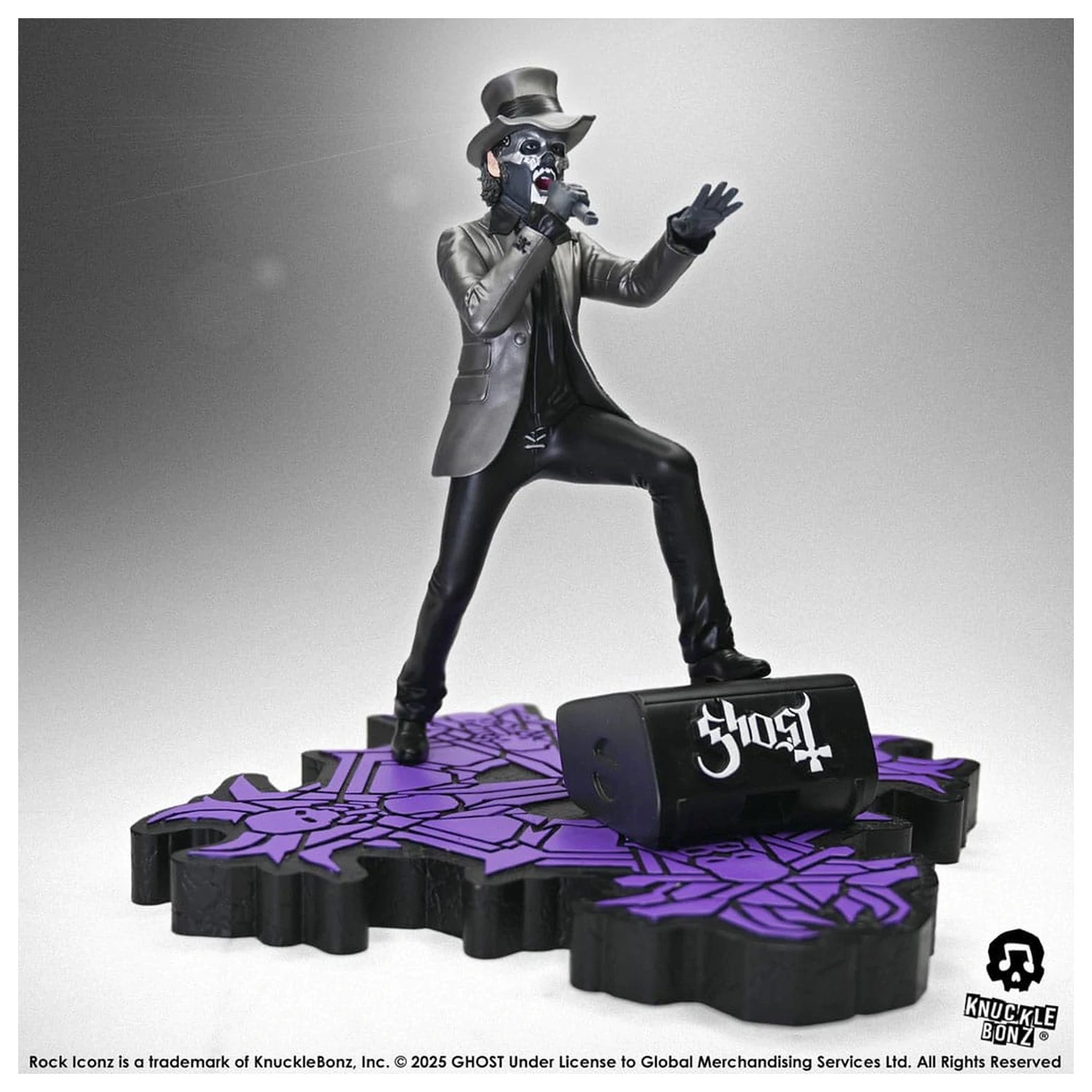 Ghost Rock Iconz Statue Papa V Perpetua Top Hat 22 cm product photo