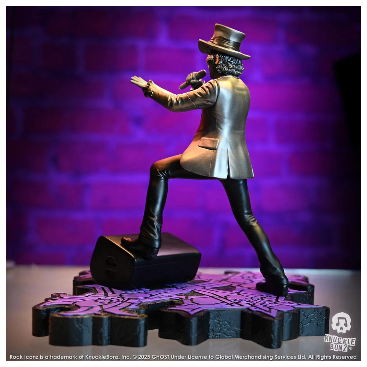 Ghost Rock Iconz Statue Papa V Perpetua Top Hat 22 cm product photo