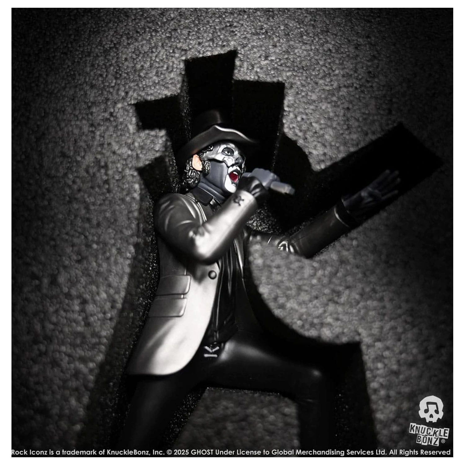 Ghost Rock Iconz Statue Papa V Perpetua Top Hat 22 cm product photo