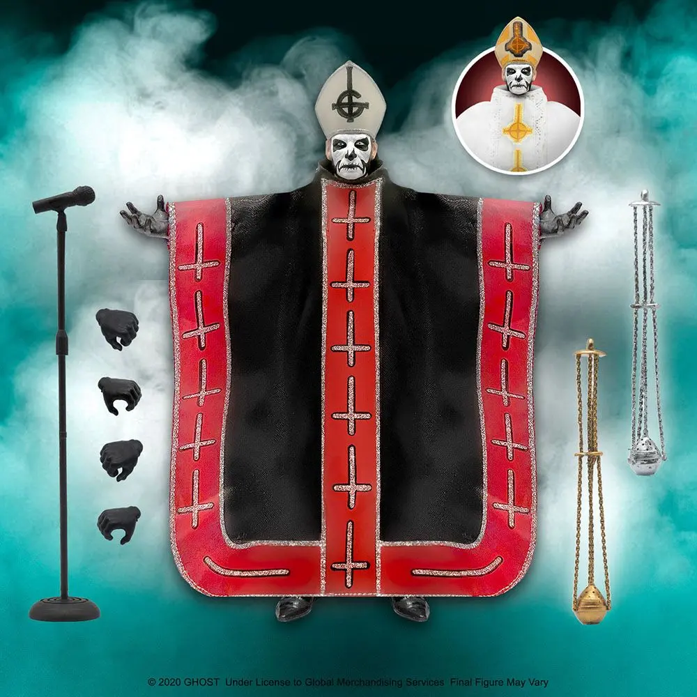 Ghost Ultimates Action Figure Papa Emeritus I 18 cm product photo