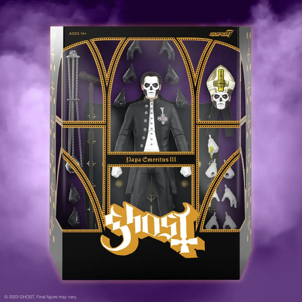 Ghost Ultimates Action Figure Papa Emeritus III 18 cm product photo