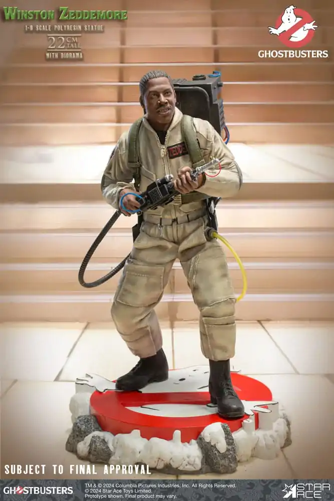 Ghostbusters Resin Statue 1/8 Peter Venkmann + Winston Zeddemore Twin Pack Set 22 cm product photo