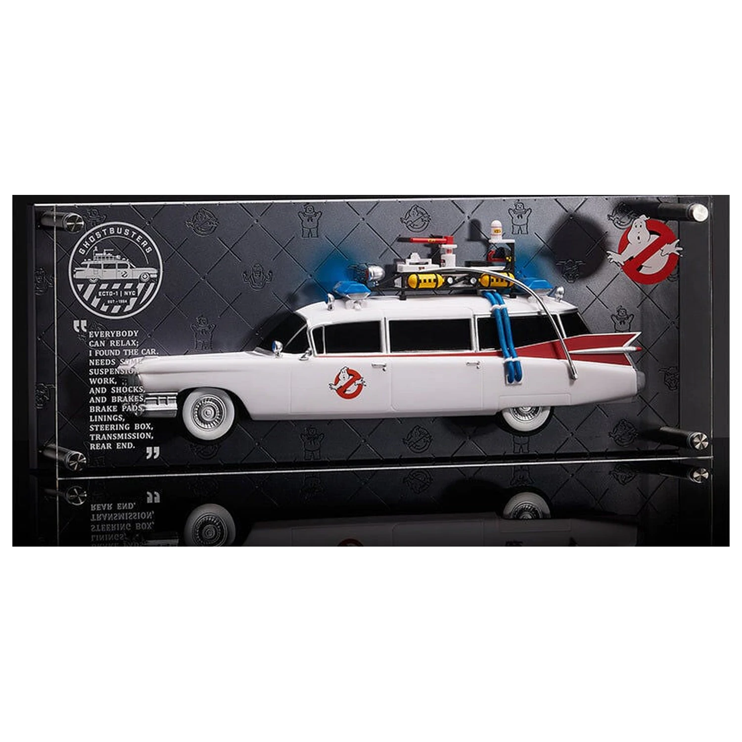 Ghostbusters Ecto-1 License Replica plaque product photo