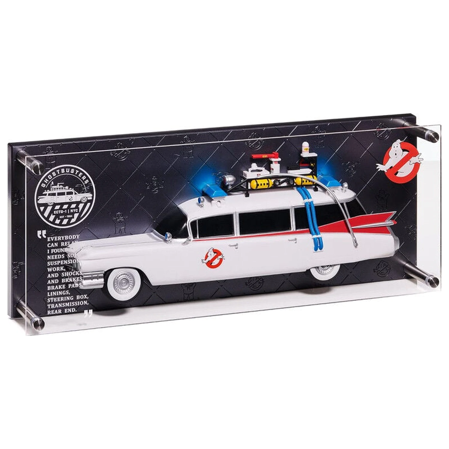 Ghostbusters Ecto-1 License Replica plaque product photo