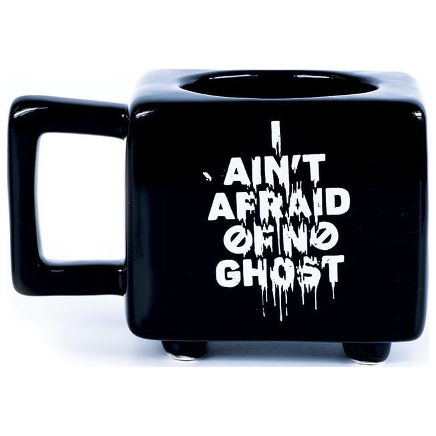 Ghostbusters I Ain't Afraid Retro TV Heat Change Mug 500ml product photo