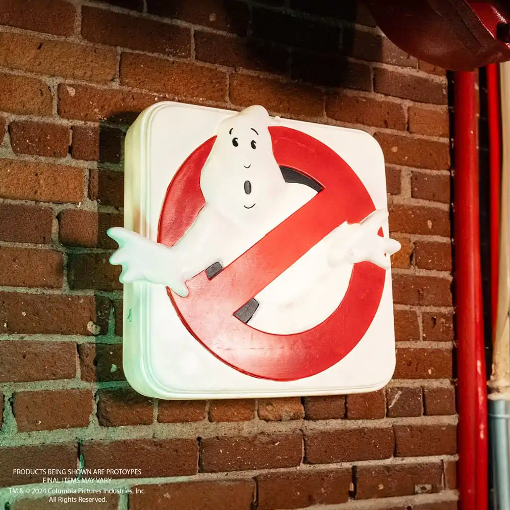 Ghostbusters LED Wall Lamp Light No Ghost Logo termékfotó