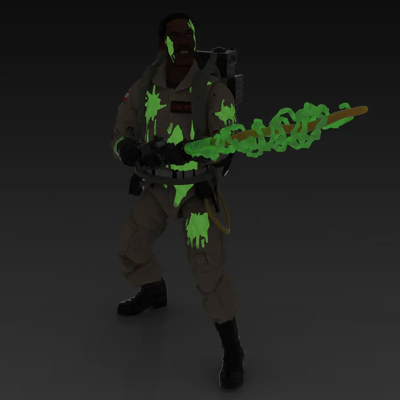 Ghostbusters Plasma Series Action Figure 2021 Glow-in-the-Dark Winston Zeddemore 15 cm product photo