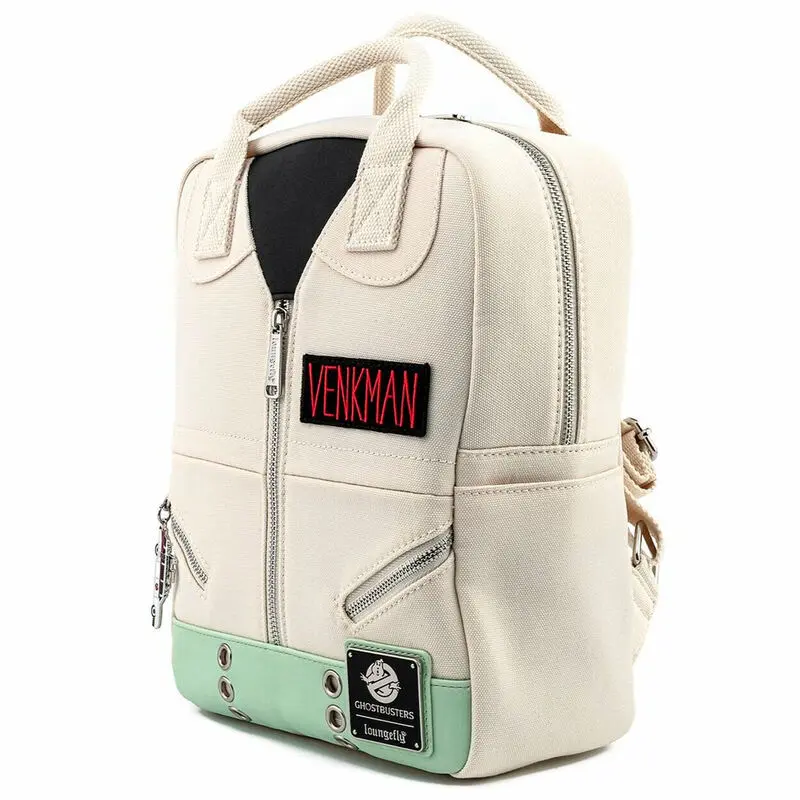 Loungefly Ghostbusters Venkam Cosplay Square Canvas backpack 30cm product photo