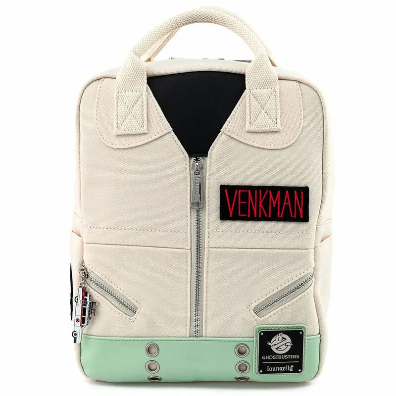Loungefly Ghostbusters Venkam Cosplay Square Canvas backpack 30cm product photo