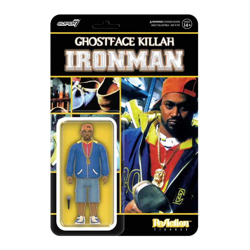 Ghostface Killah ReAction Action Figure Ghostface Killah (Ironman) 10 cm product photo