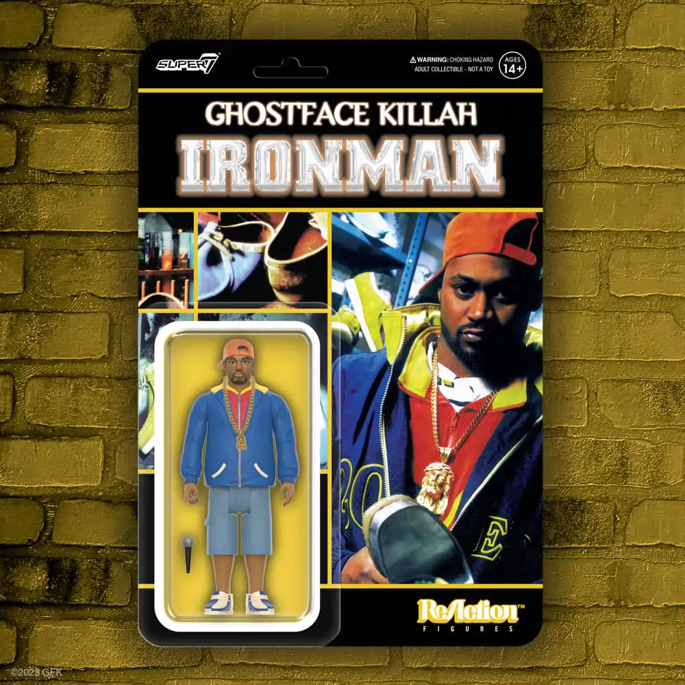 Ghostface Killah ReAction Action Figure Ghostface Killah (Ironman) 10 cm product photo
