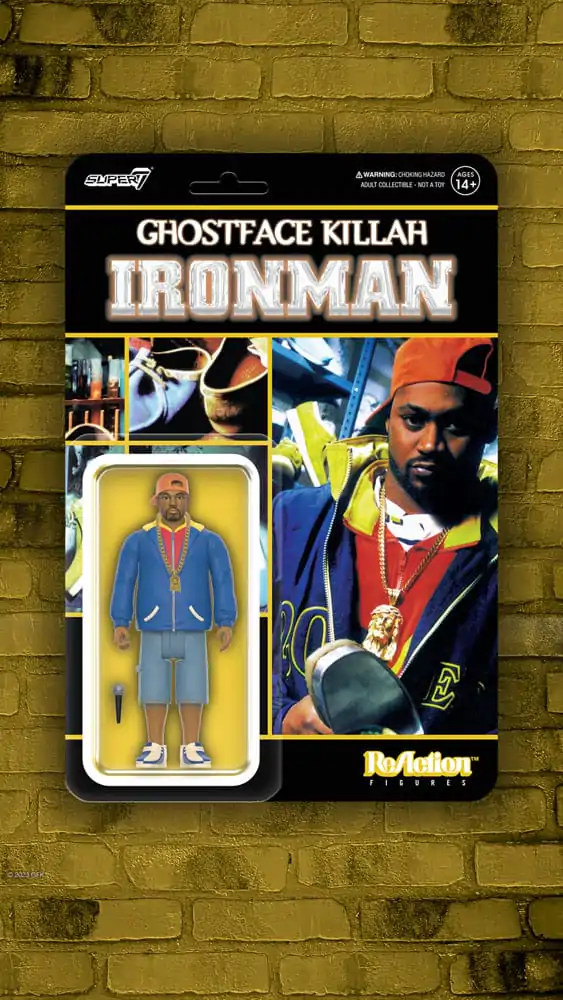 Ghostface Killah ReAction Action Figure Ghostface Killah (Ironman) 10 cm product photo