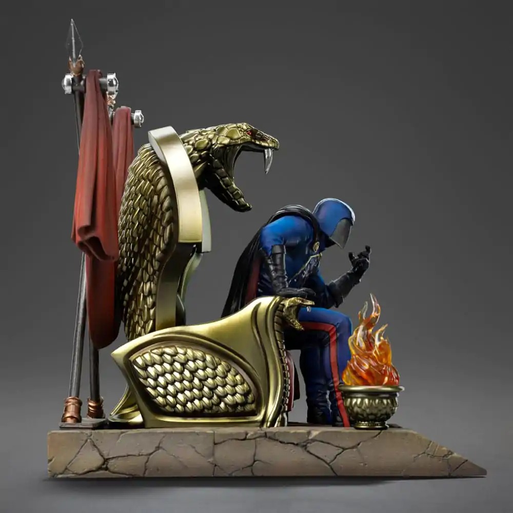 GI Joe Art Scale Statue 1/10 Cobra Commander 25 cm product photo