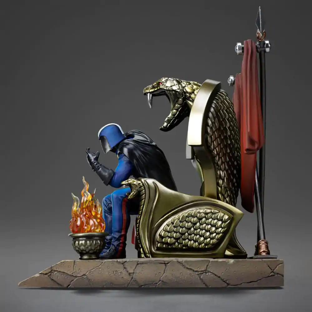 GI Joe Art Scale Statue 1/10 Cobra Commander 25 cm product photo