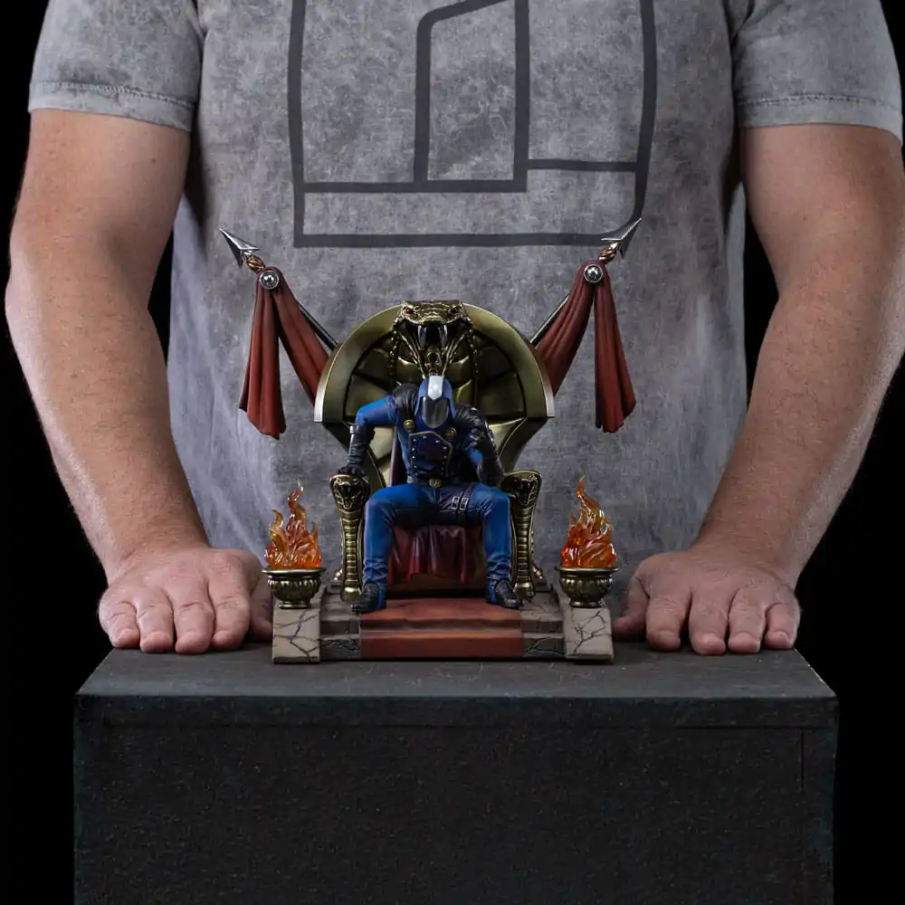 GI Joe Art Scale Statue 1/10 Cobra Commander 25 cm product photo