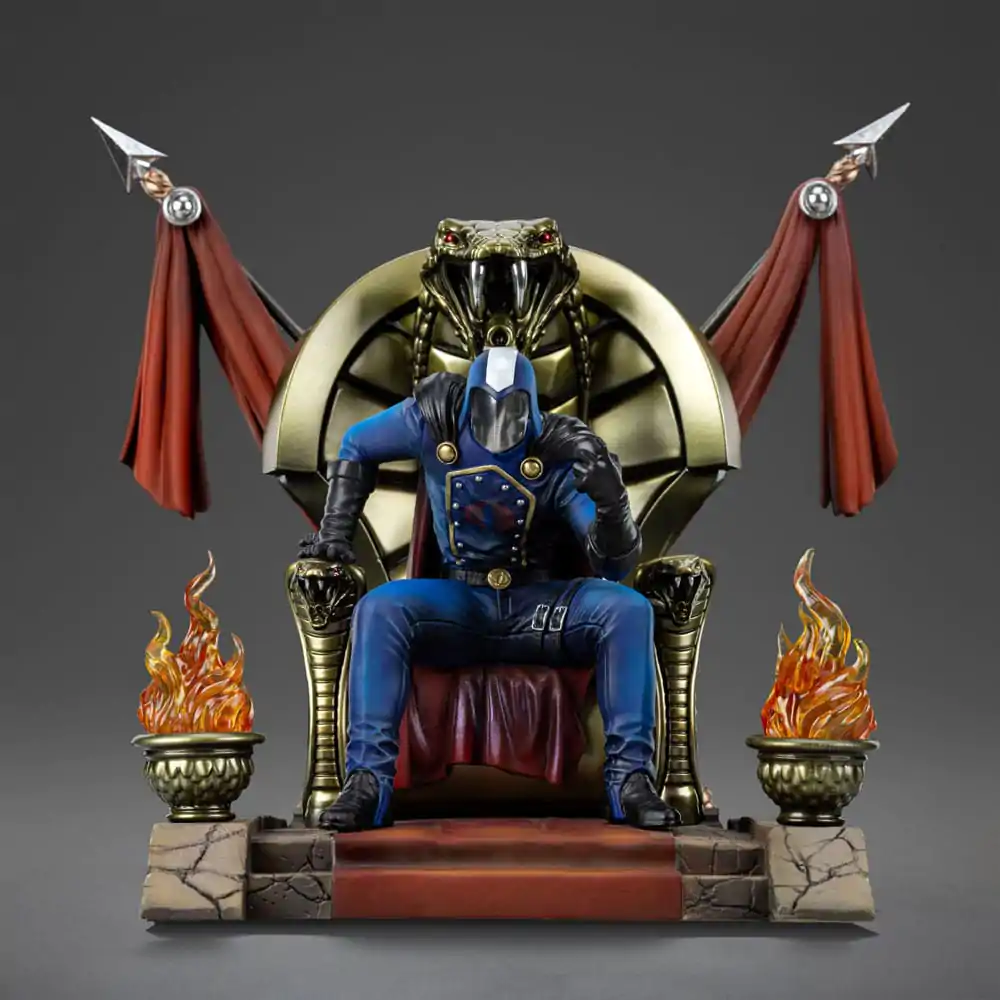 GI Joe Art Scale Statue 1/10 Cobra Commander 25 cm product photo