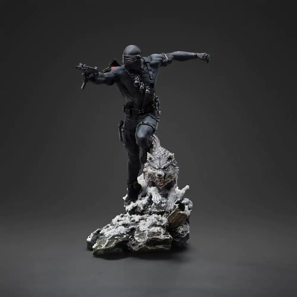 GI Joe Art Scale Statue 1/10 Snake Eyes 23 cm termékfotó