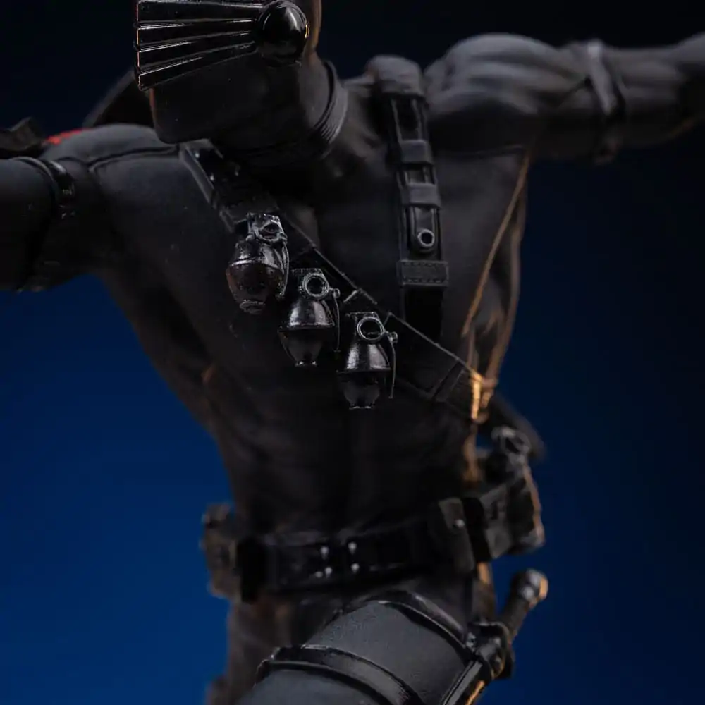 GI Joe Art Scale Statue 1/10 Snake Eyes 23 cm termékfotó