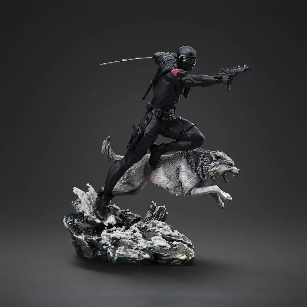 GI Joe Art Scale Statue 1/10 Snake Eyes 23 cm termékfotó