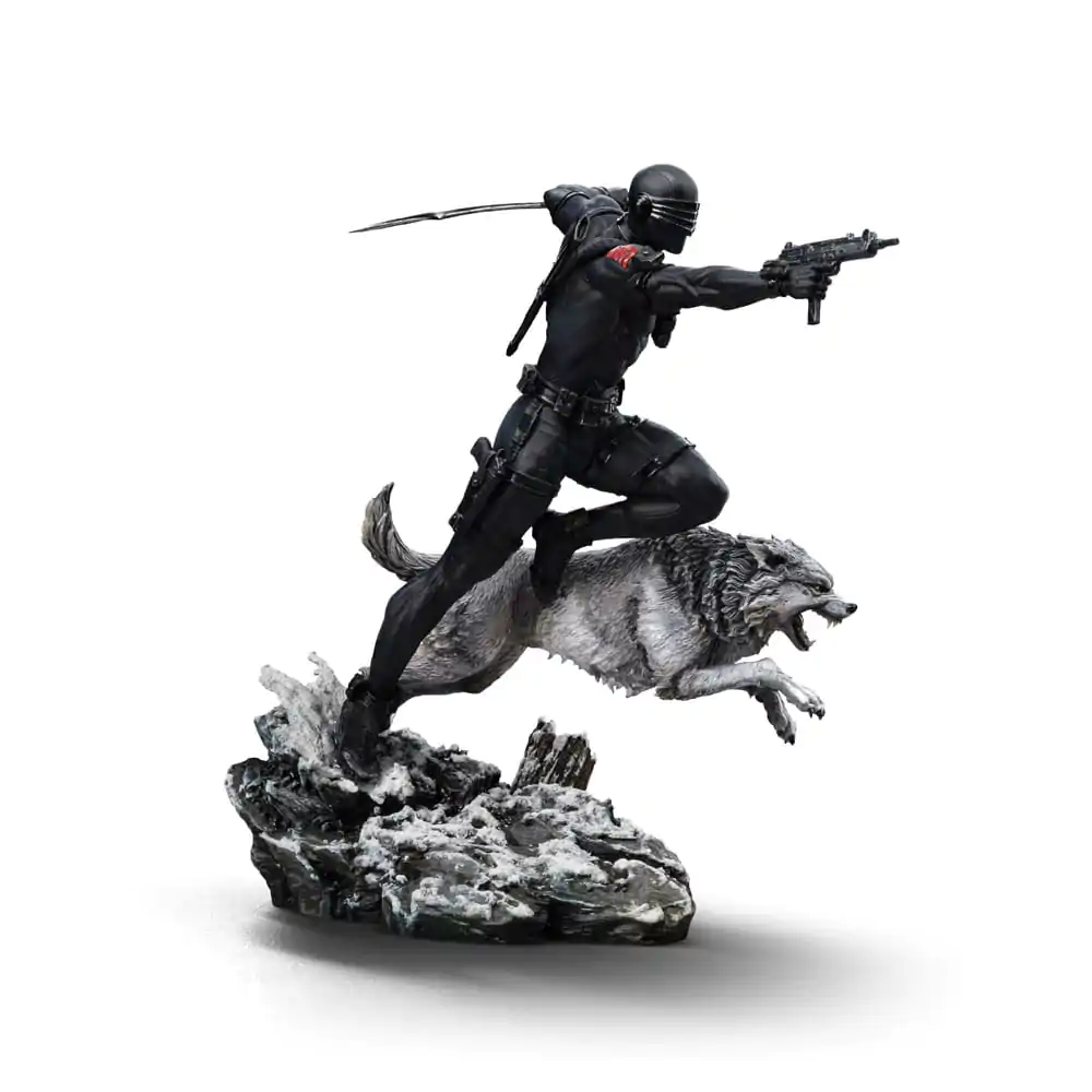 GI Joe Art Scale Statue 1/10 Snake Eyes 23 cm termékfotó