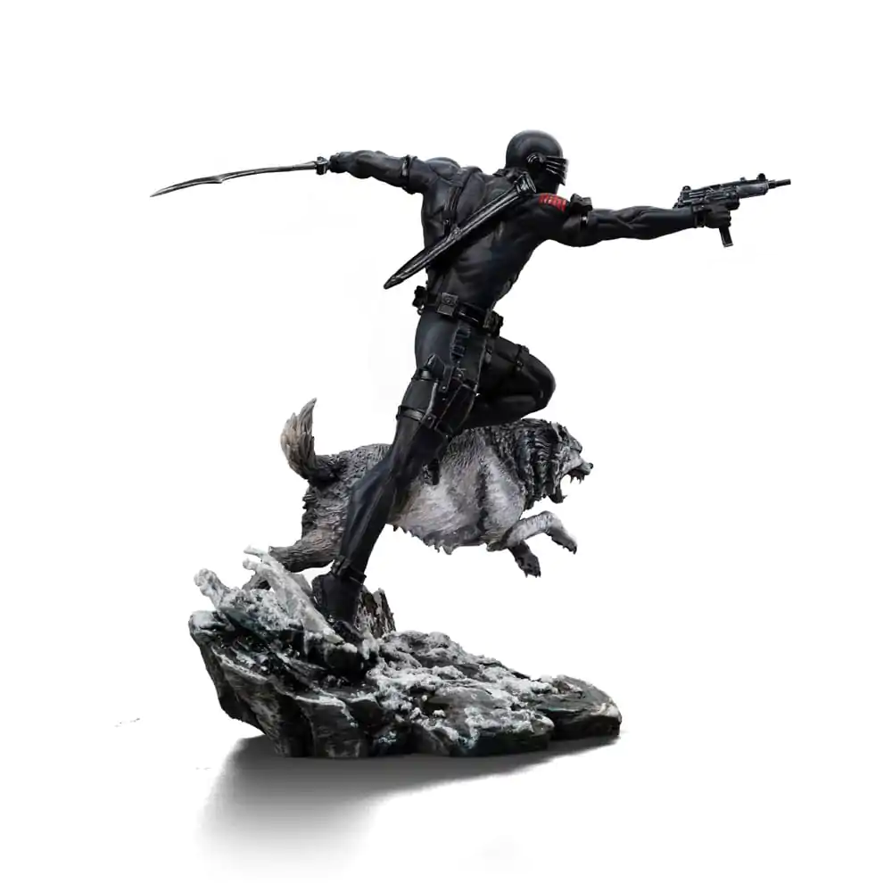 GI Joe Art Scale Statue 1/10 Snake Eyes 23 cm termékfotó