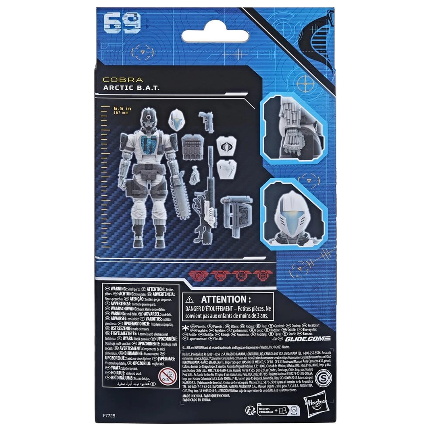 GI Joe Classified Series Action Figure Arctic B.A.T. 15 cm product photo