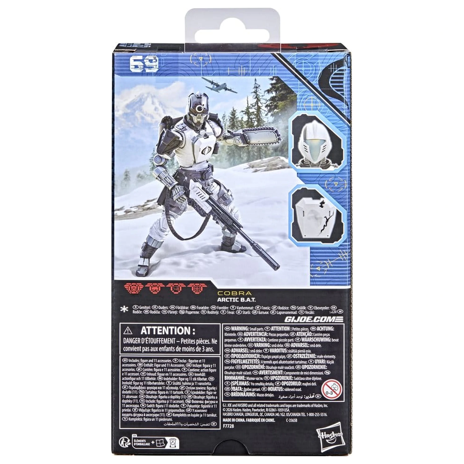 GI Joe Classified Series Action Figure Arctic B.A.T. 15 cm product photo