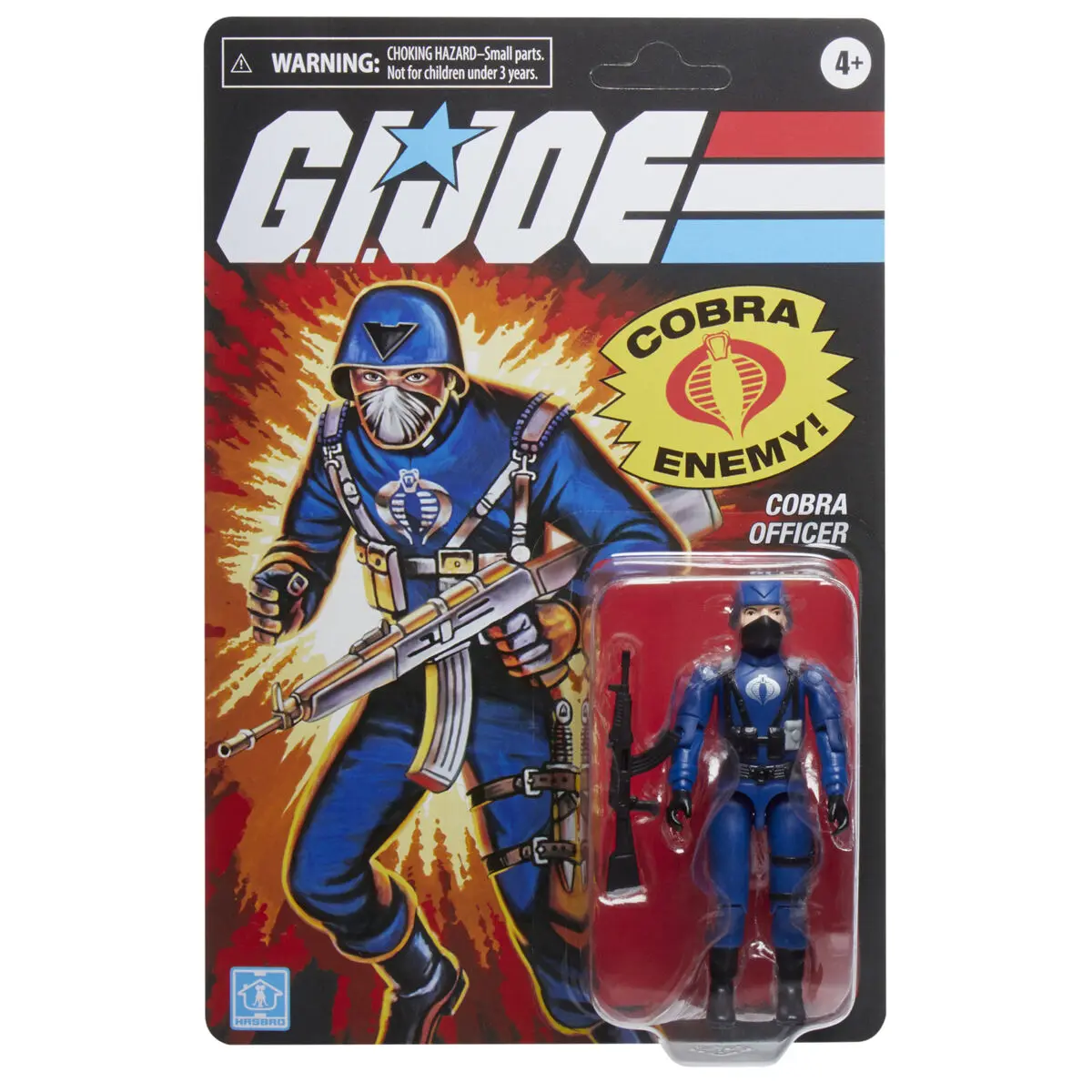 Gi Joe Cobra Officer + Cobra set 2 figures 9cm product photo