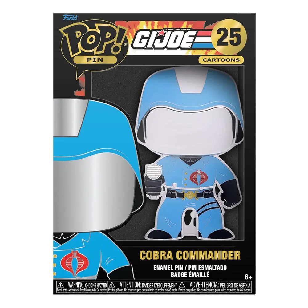 GI Joe POP! Enamel Pin Cobra Commander 10 cm product photo